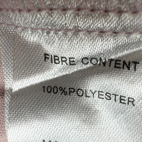 Princess Polly XS Satin Lace Tie Front Lavender Crop Top‎ Long Sleeve Y2K - Picture 9 of 10